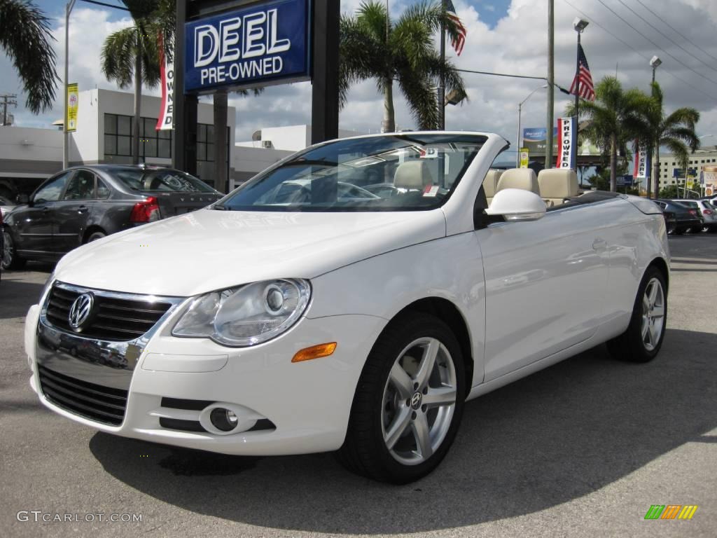 Candy White Volkswagen Eos