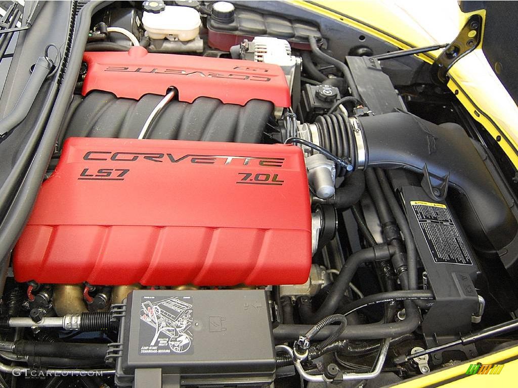 2007 Corvette Z06 - Velocity Yellow / Ebony photo #24