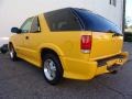 2002 Yellow Chevrolet Blazer Xtreme  photo #8