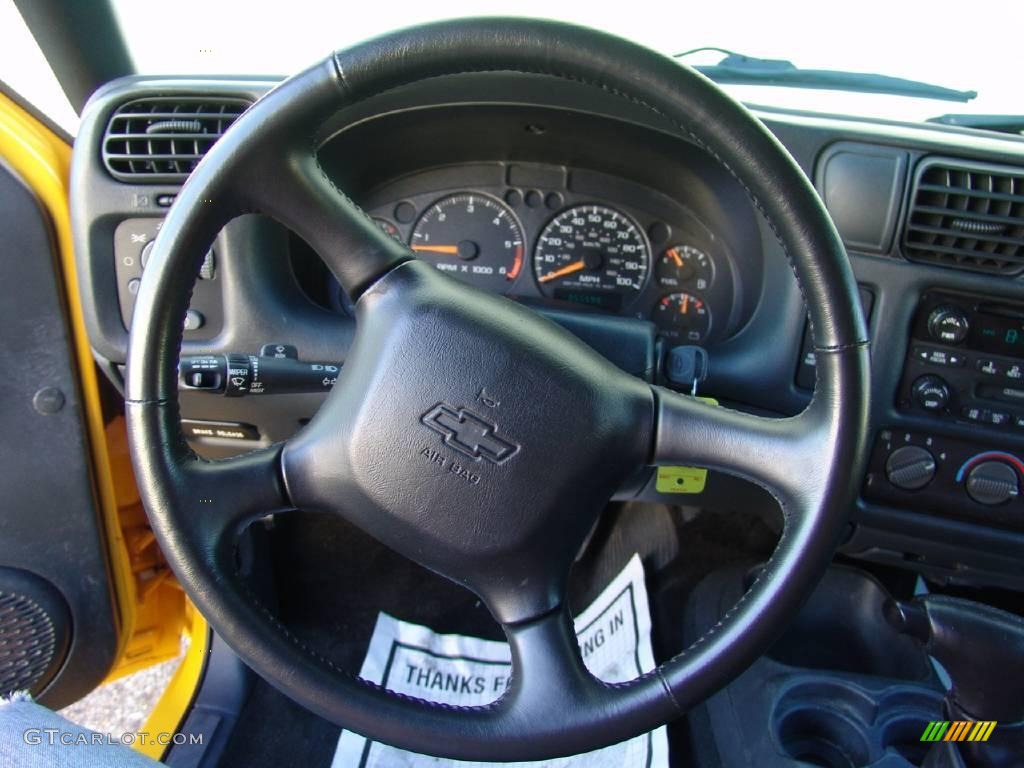 2002 Blazer Xtreme - Yellow / Graphite photo #23