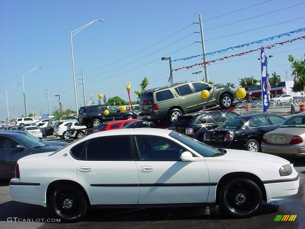2003 Impala  - White / Regal Blue photo #2