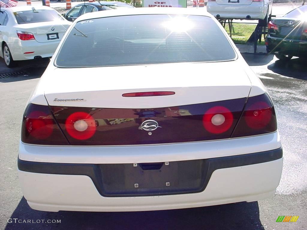 2003 Impala  - White / Regal Blue photo #4