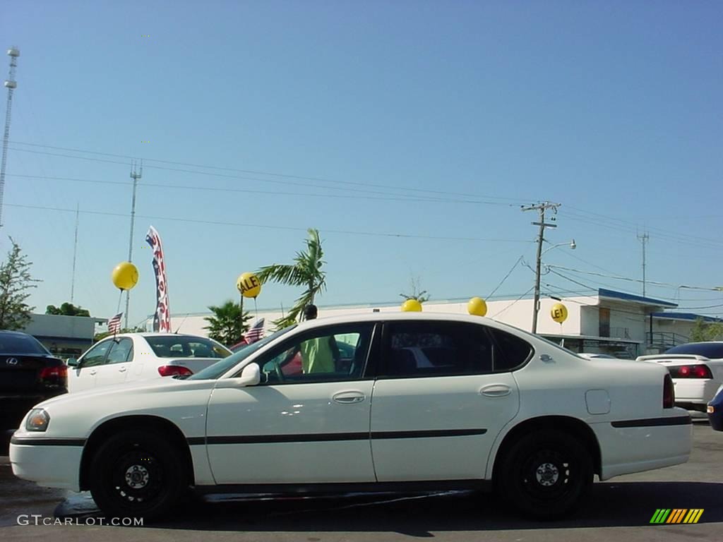 2003 Impala  - White / Regal Blue photo #6