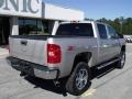 2008 Silver Birch Metallic Chevrolet Silverado 1500 LTZ Crew Cab 4x4  photo #8