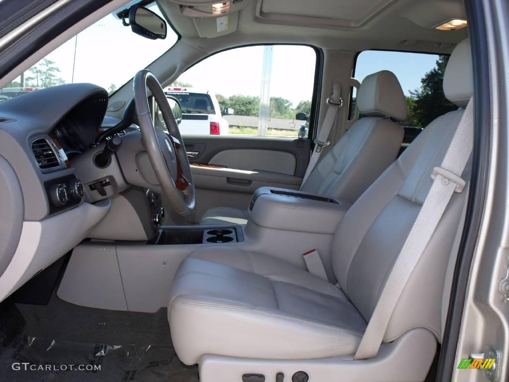 2008 Silverado 1500 LTZ Crew Cab 4x4 - Silver Birch Metallic / Light Titanium/Ebony Accents photo #13