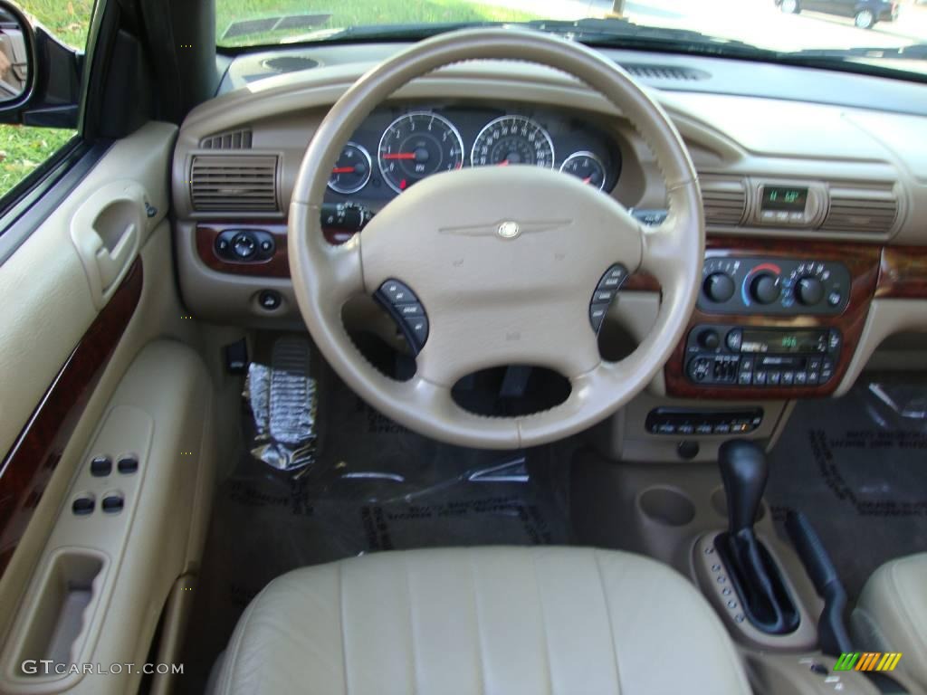 2002 Sebring LXi Convertible - Onyx Green Pearl / Sandstone photo #22