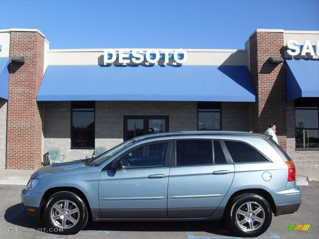 2008 Pacifica Touring - Clearwater Blue Pearlcoat / Pastel Slate Gray photo #1