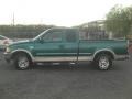 Pacific Green Metallic 1998 Ford F150 Lariat SuperCab