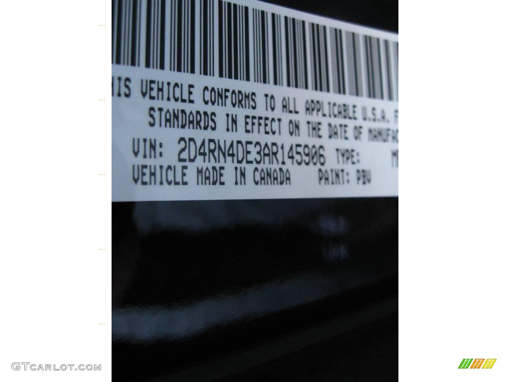 2010 Grand Caravan SE - Blackberry Metallic / Medium Slate Gray/Light Shale photo #30