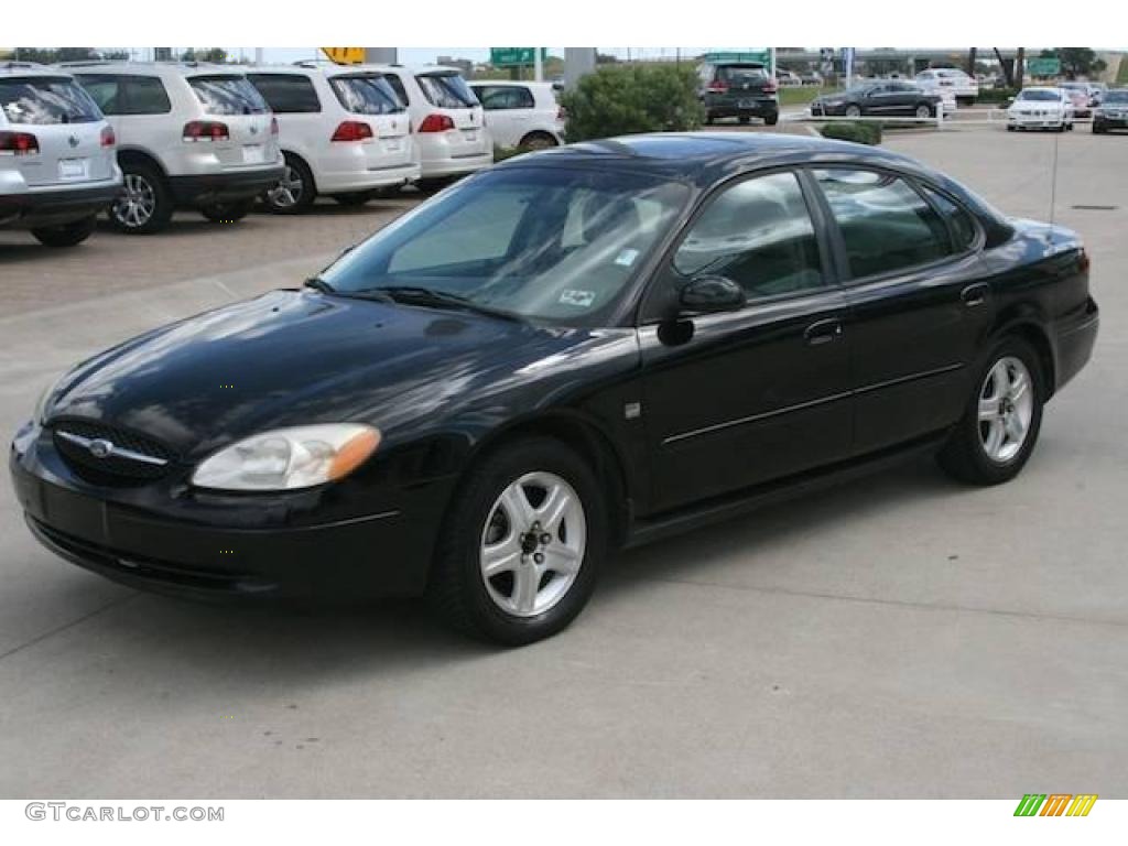 2000 Taurus SEL - Black / Medium Graphite photo #3