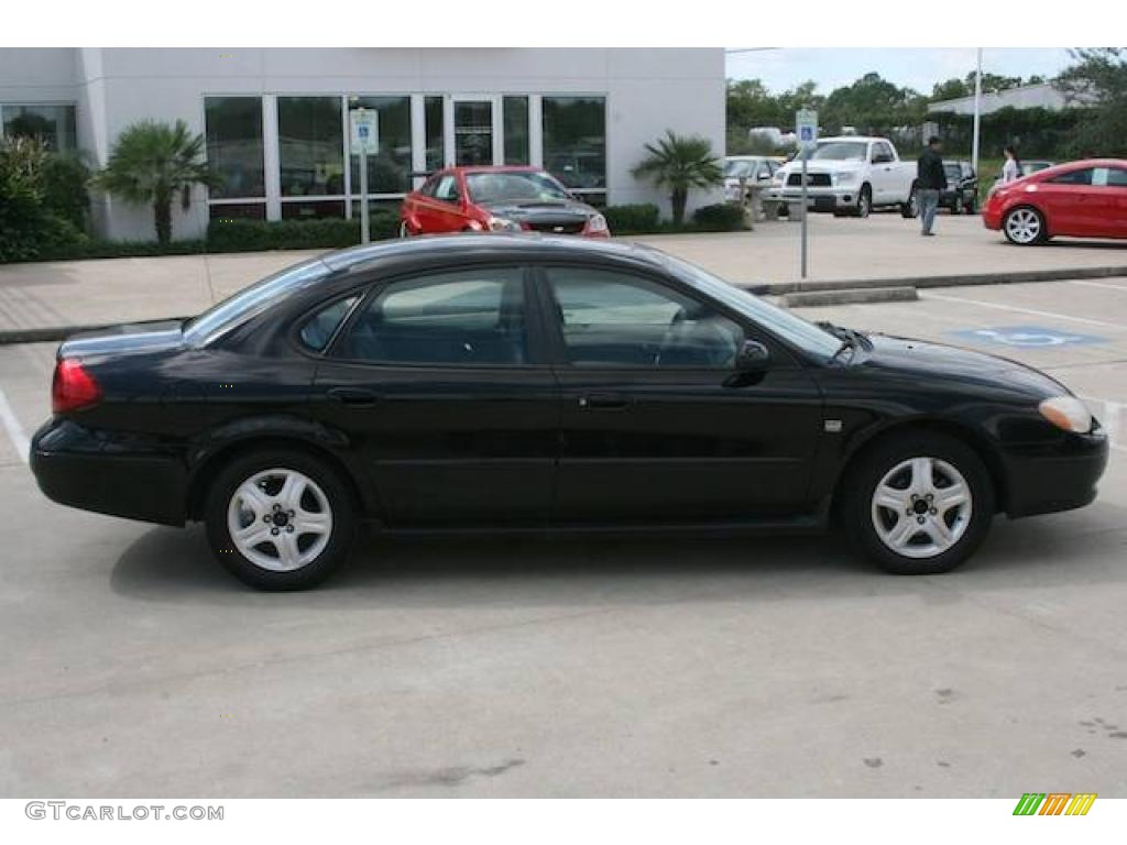 2000 Taurus SEL - Black / Medium Graphite photo #4