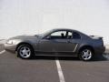 2001 Mineral Grey Metallic Ford Mustang V6 Coupe  photo #3