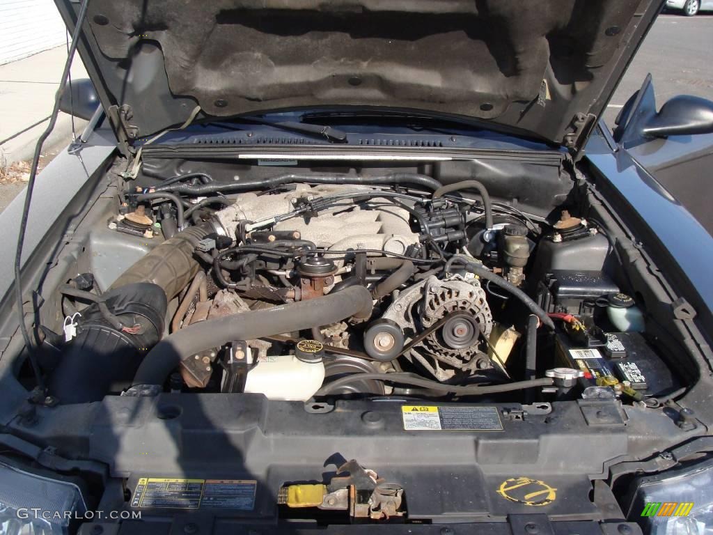 2001 Mustang V6 Coupe - Mineral Grey Metallic / Dark Charcoal photo #15