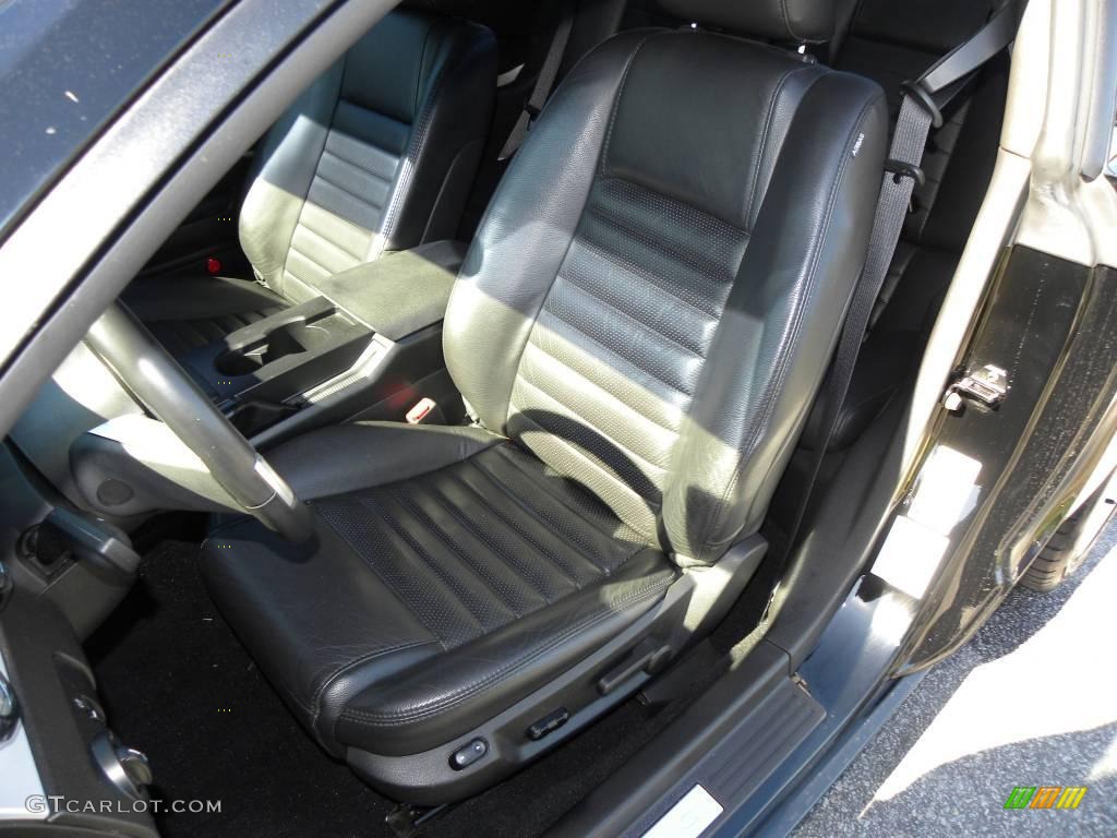 2008 Mustang GT Premium Coupe - Black / Dark Charcoal photo #4