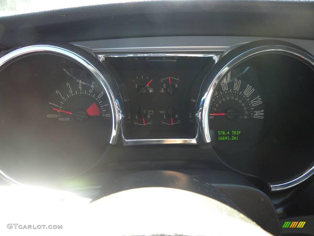 2008 Mustang GT Premium Coupe - Black / Dark Charcoal photo #18