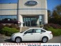 White Suede - Focus S Sedan Photo No. 1
