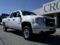 Summit White - Sierra 2500HD Work Truck Crew Cab 4x4 Photo No. 2