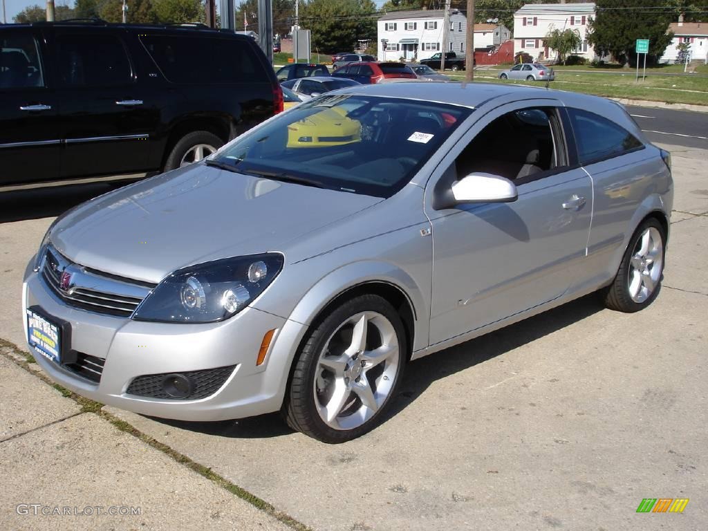 2008 Astra XR Coupe - Star Silver / Charcoal photo #1