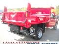 2009 Red Ford F350 Super Duty XL Regular Cab Chassis Dump Truck  photo #6