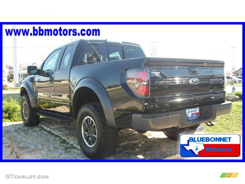 2010 F150 SVT Raptor SuperCab 4x4 - Tuxedo Black / Raptor Black photo #21