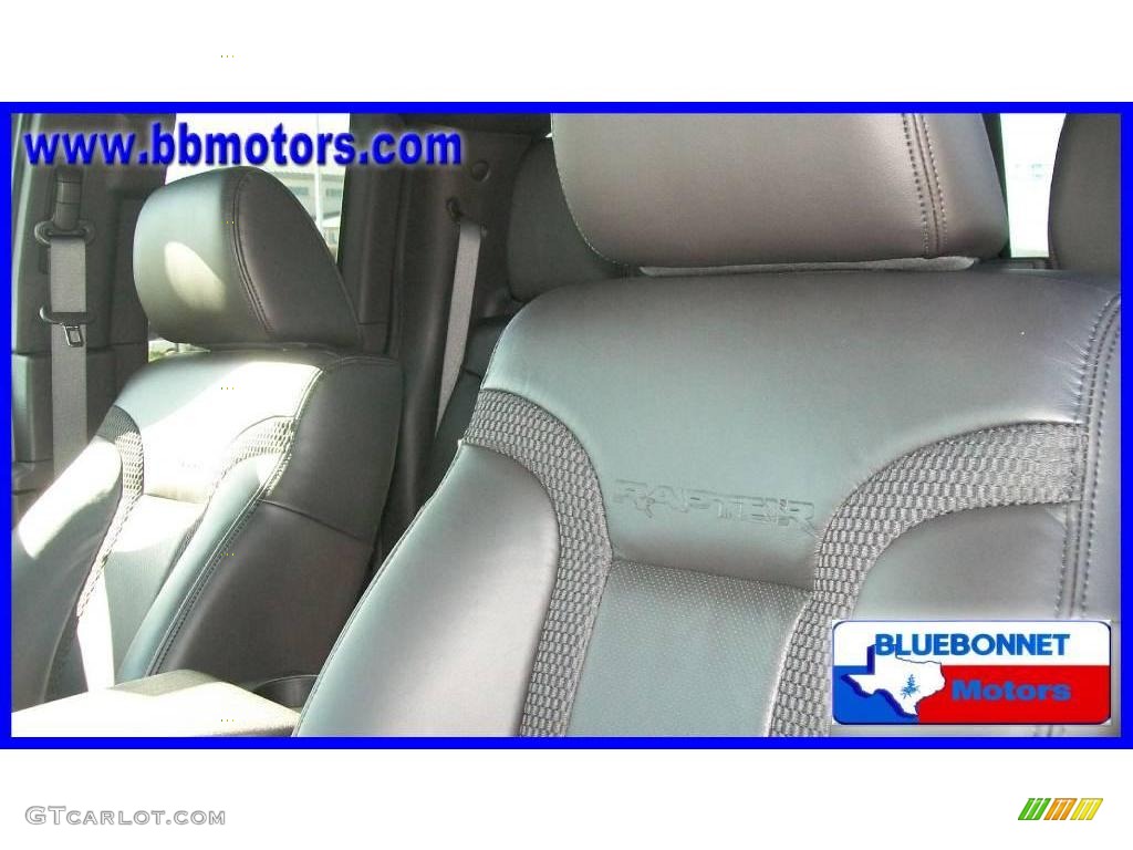 2010 F150 SVT Raptor SuperCab 4x4 - Tuxedo Black / Raptor Black photo #31