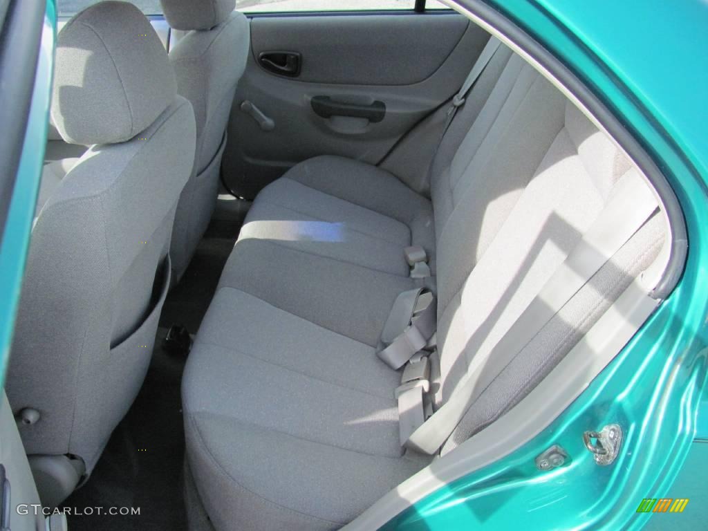 2001 Accent GL Sedan - Jade Green / Gray photo #18
