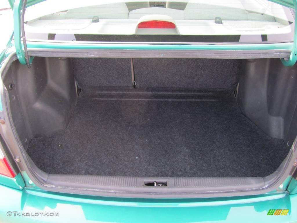 2001 Accent GL Sedan - Jade Green / Gray photo #20