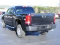 2009 Carbon Black Metallic GMC Sierra 2500HD SLT Crew Cab 4x4  photo #6