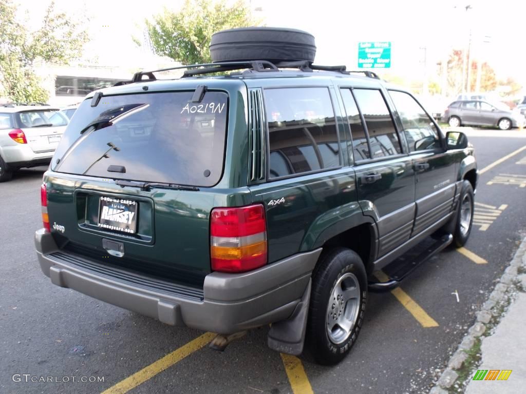 1998 Grand Cherokee Laredo 4x4 - Forest Green Pearlcoat / Black photo #5