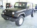 2010 Black Jeep Wrangler Unlimited Rubicon 4x4  photo #6