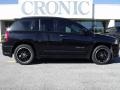 Brilliant Black Crystal Pearl 2009 Jeep Compass Rallye
