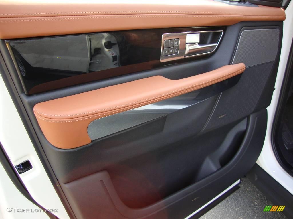 2010 Range Rover Sport HSE - Alaska White / Premium Tan/Tan Stitching photo #11