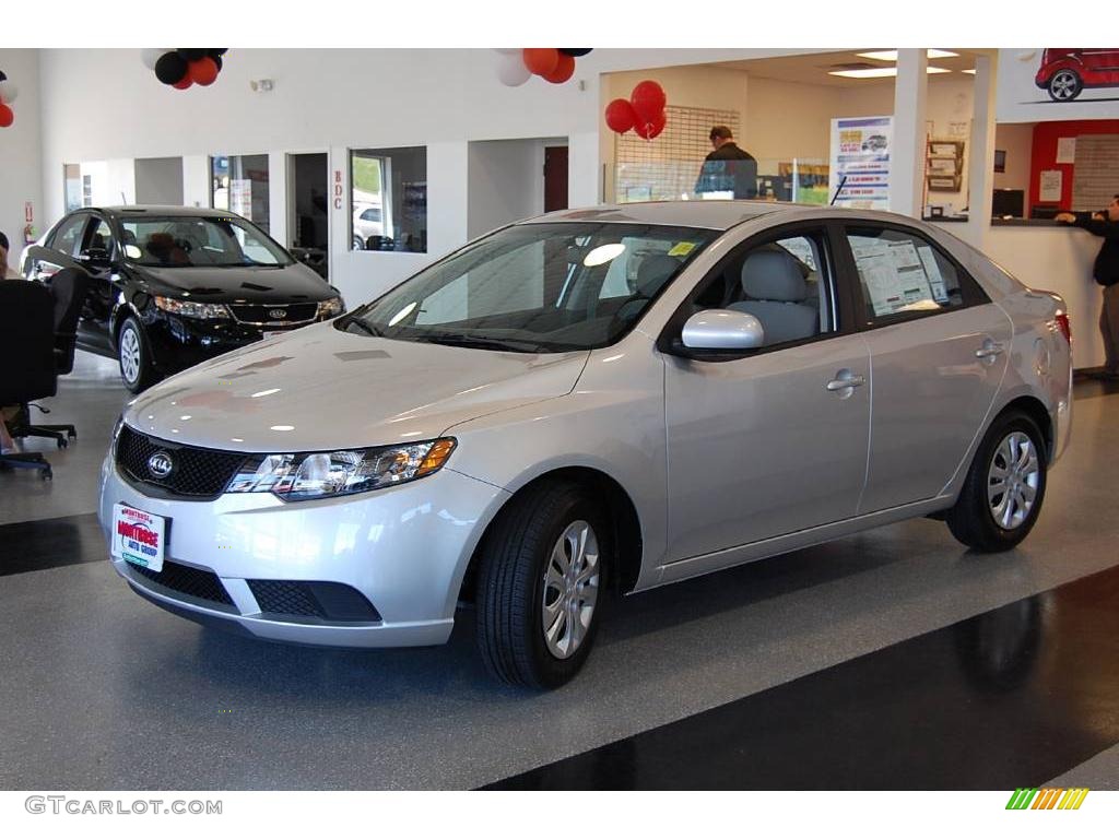 Bright Silver Kia Forte