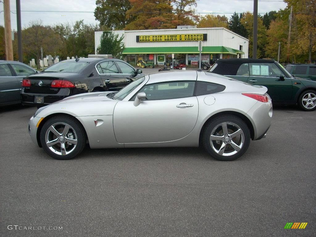 2009 Solstice GXP Coupe - Cool Silver / Ebony photo #1