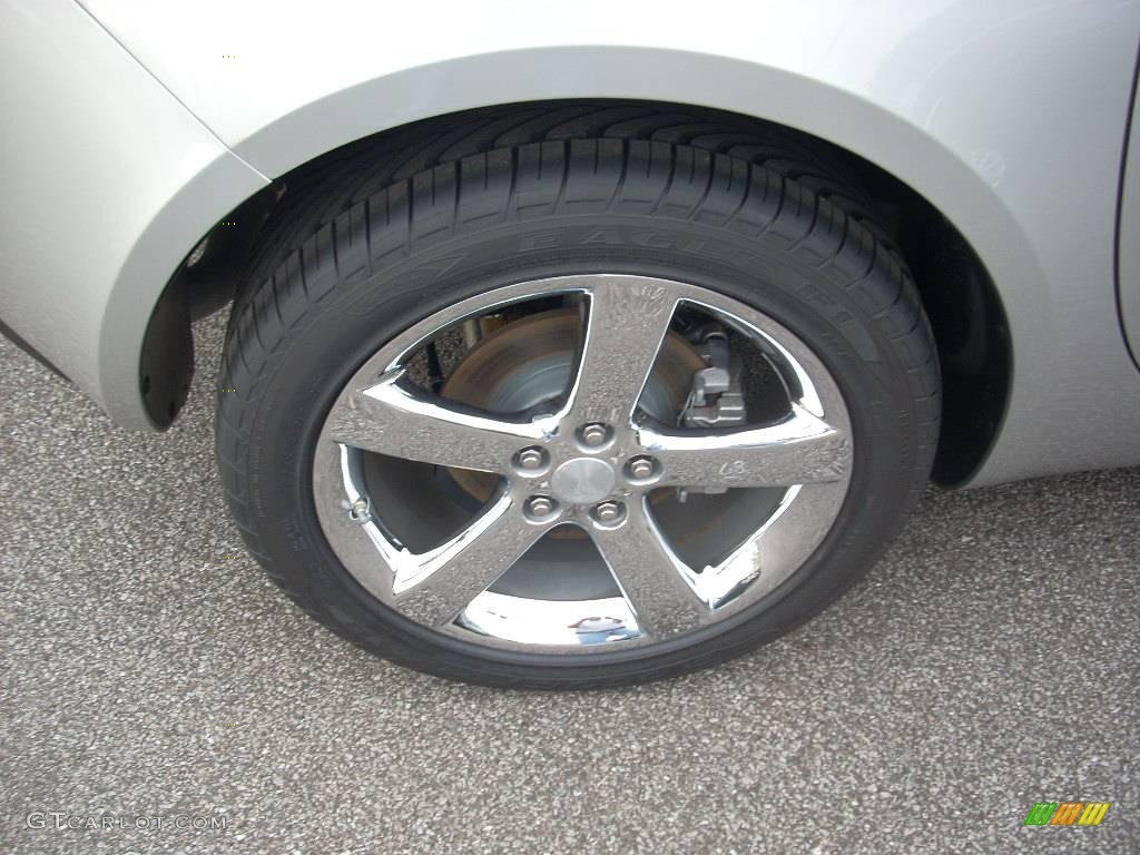 2009 Solstice GXP Coupe - Cool Silver / Ebony photo #4