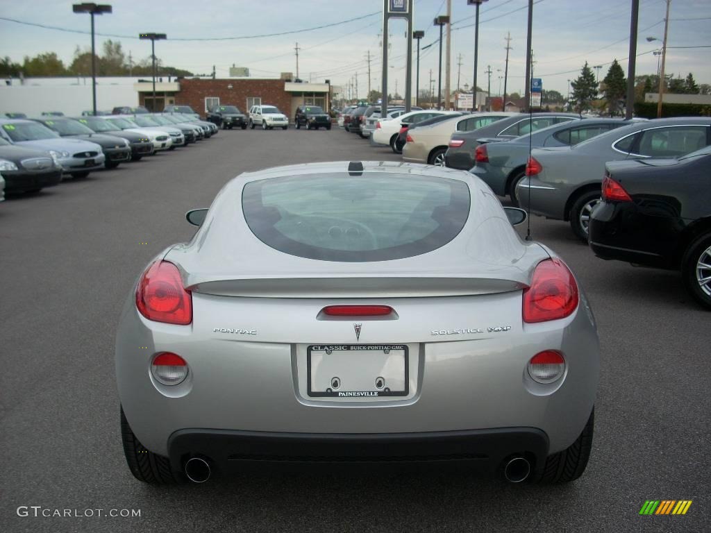 2009 Solstice GXP Coupe - Cool Silver / Ebony photo #5