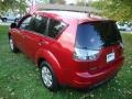 2008 Rally Red Metallic Mitsubishi Outlander ES 4WD  photo #9