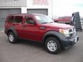 2008 Inferno Red Crystal Pearl Dodge Nitro SXT 4x4  photo #3