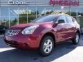 2010 Venom Red Nissan Rogue S 360 Value Package  photo #1