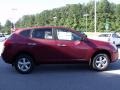 2010 Venom Red Nissan Rogue S 360 Value Package  photo #6