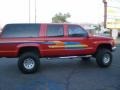 1996 Victory Red Chevrolet Suburban K1500 4x4  photo #10