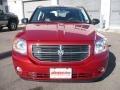 2008 Inferno Red Crystal Pearl Dodge Caliber R/T AWD  photo #2