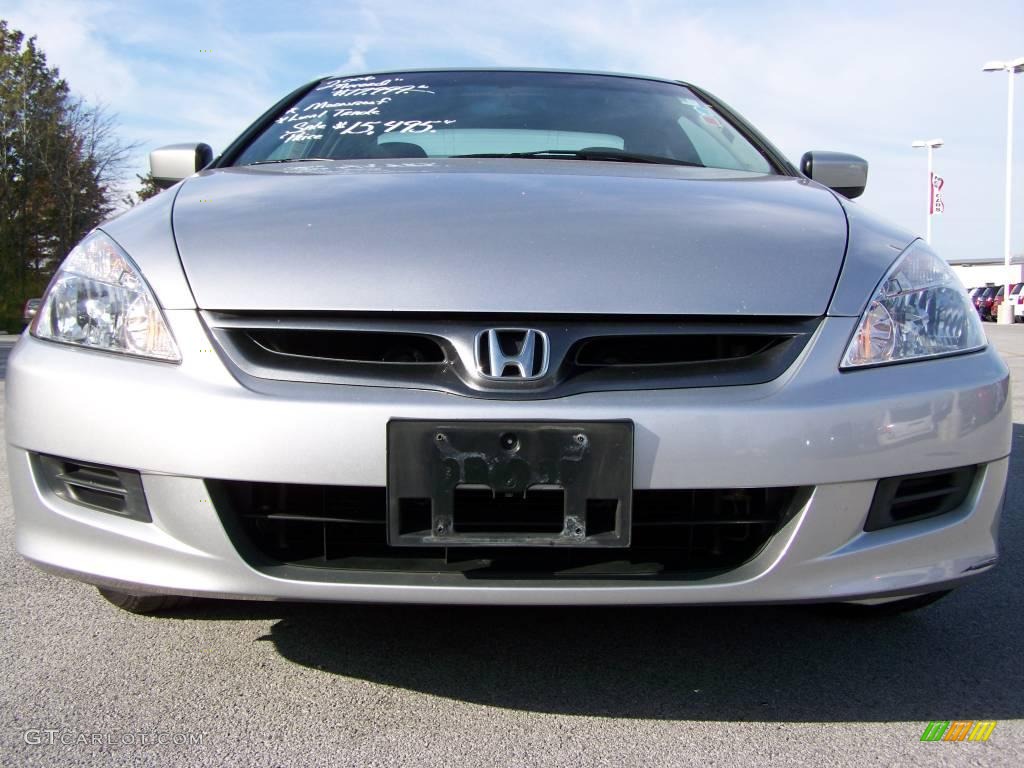 2006 Accord EX Coupe - Alabaster Silver Metallic / Black photo #3