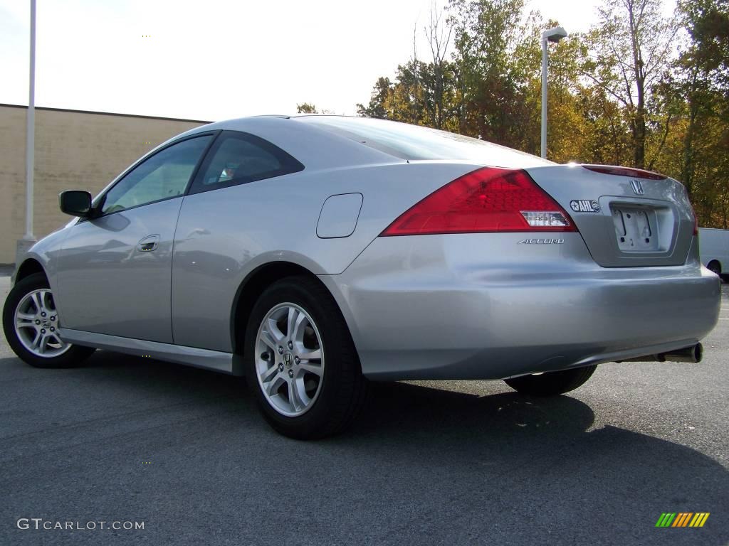 2006 Accord EX Coupe - Alabaster Silver Metallic / Black photo #4