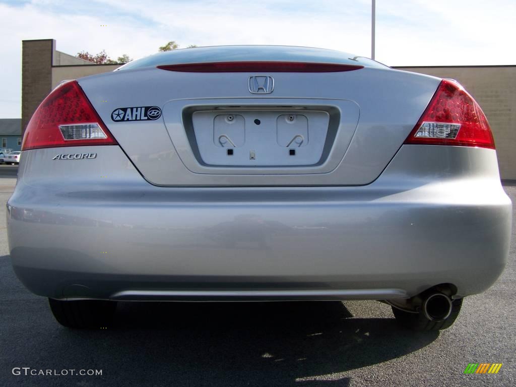 2006 Accord EX Coupe - Alabaster Silver Metallic / Black photo #6