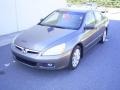 2007 Carbon Bronze Pearl Honda Accord EX-L V6 Sedan  photo #1