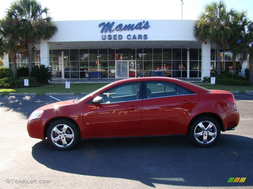 Crimson Red Pontiac G6