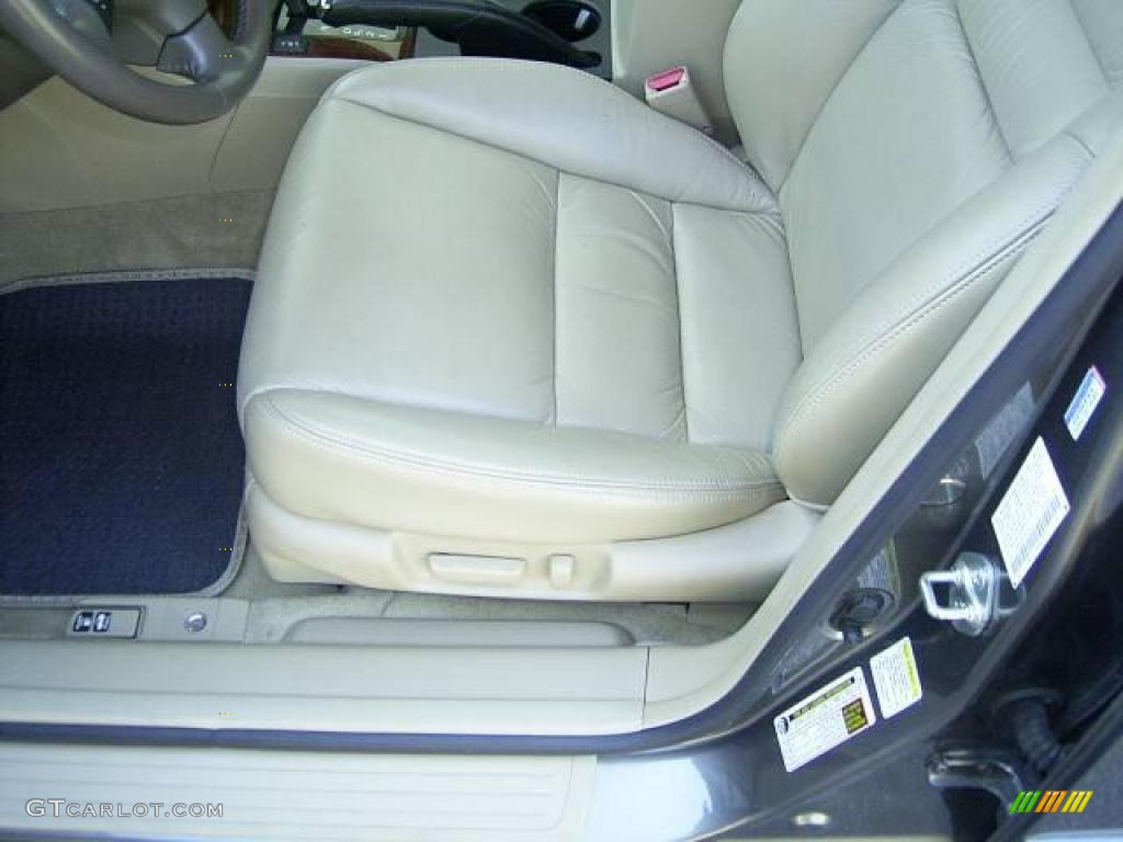 2007 Accord EX-L V6 Sedan - Carbon Bronze Pearl / Ivory photo #8