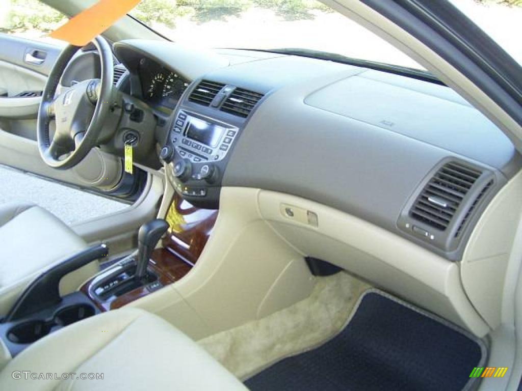 2007 Accord EX-L V6 Sedan - Carbon Bronze Pearl / Ivory photo #15