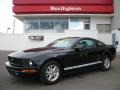 Black - Mustang V6 Deluxe Coupe Photo No. 1